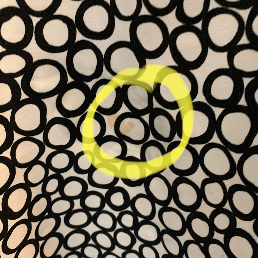 Liz Claiborne Black&White Sleveless Pattern Dress - Picture 6 of 8